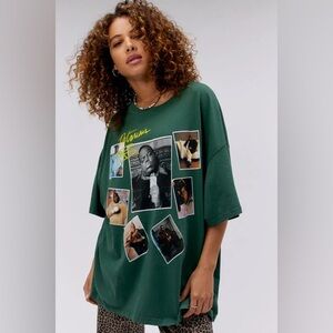 Daydreamer Green Notorious B.I..G. signature tee - OS NWOT